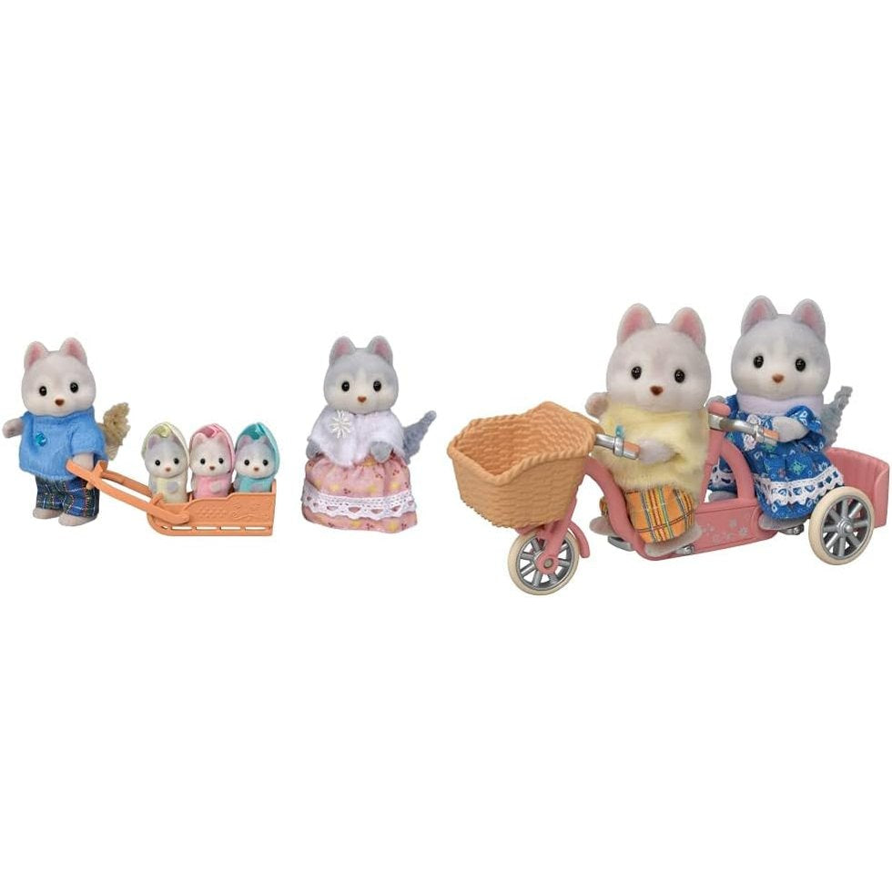 Sylvanian Families Husky Family Dolls