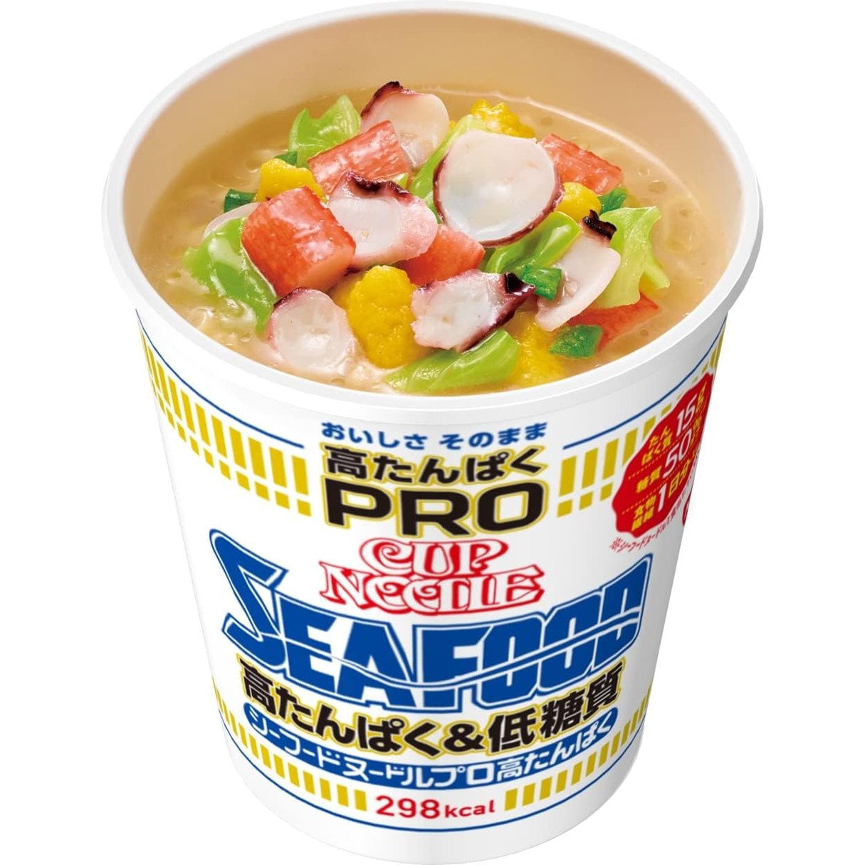 High Protein Low Sugar Seafood Noodle