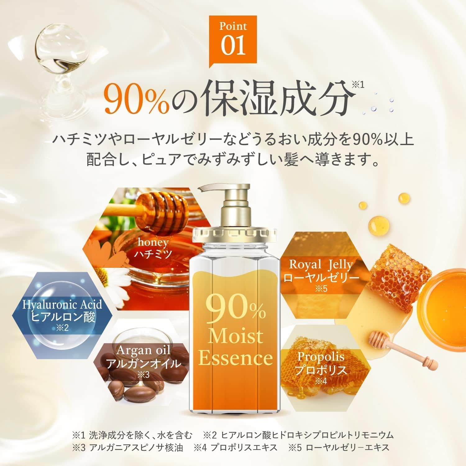 Sweet Honey Milky Precious EX Repair Shampoo