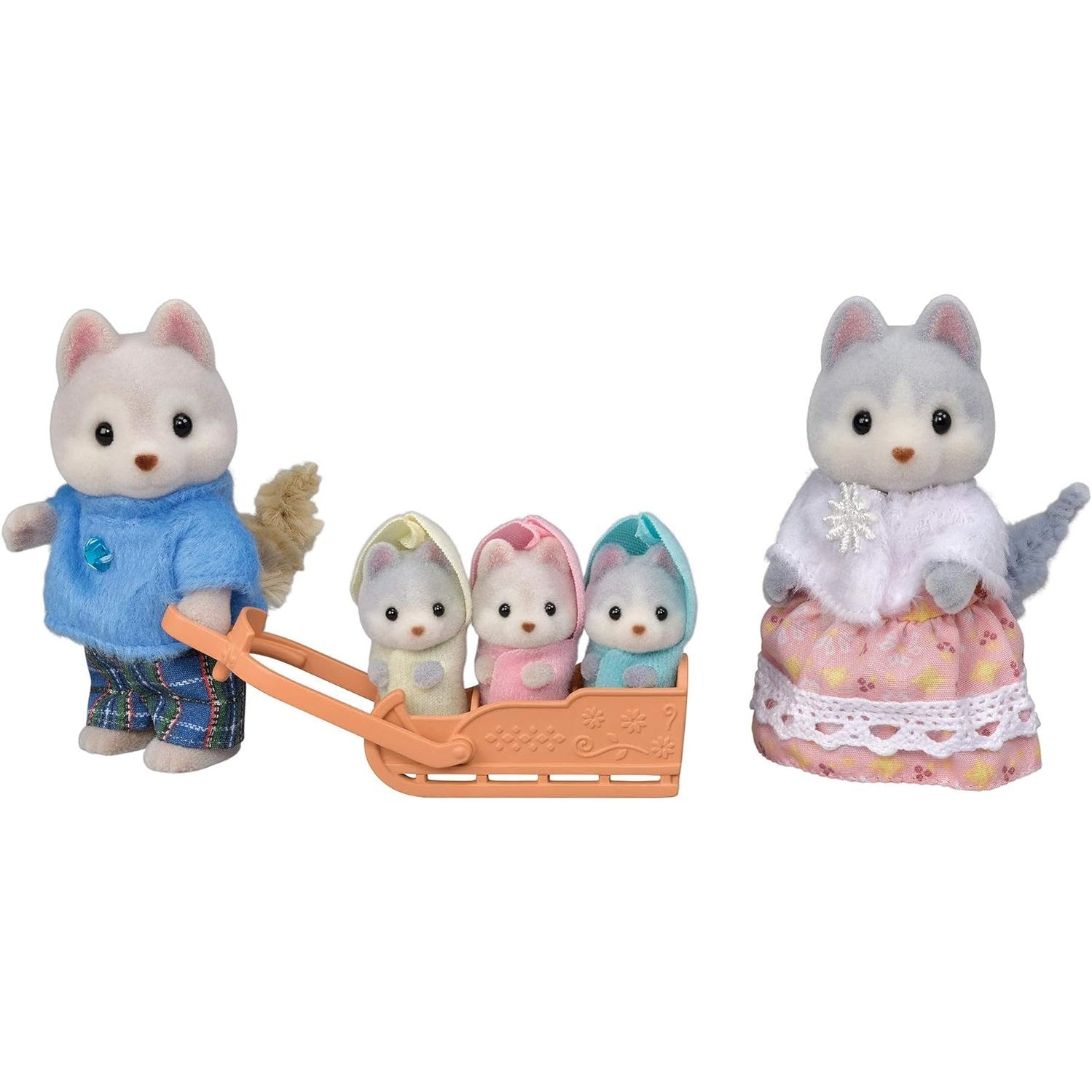 Sylvanian Families Husky Family Dolls