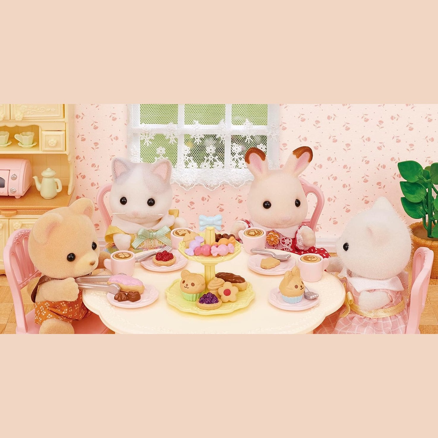 Sylvanian Families Furniture Sweets Party Set