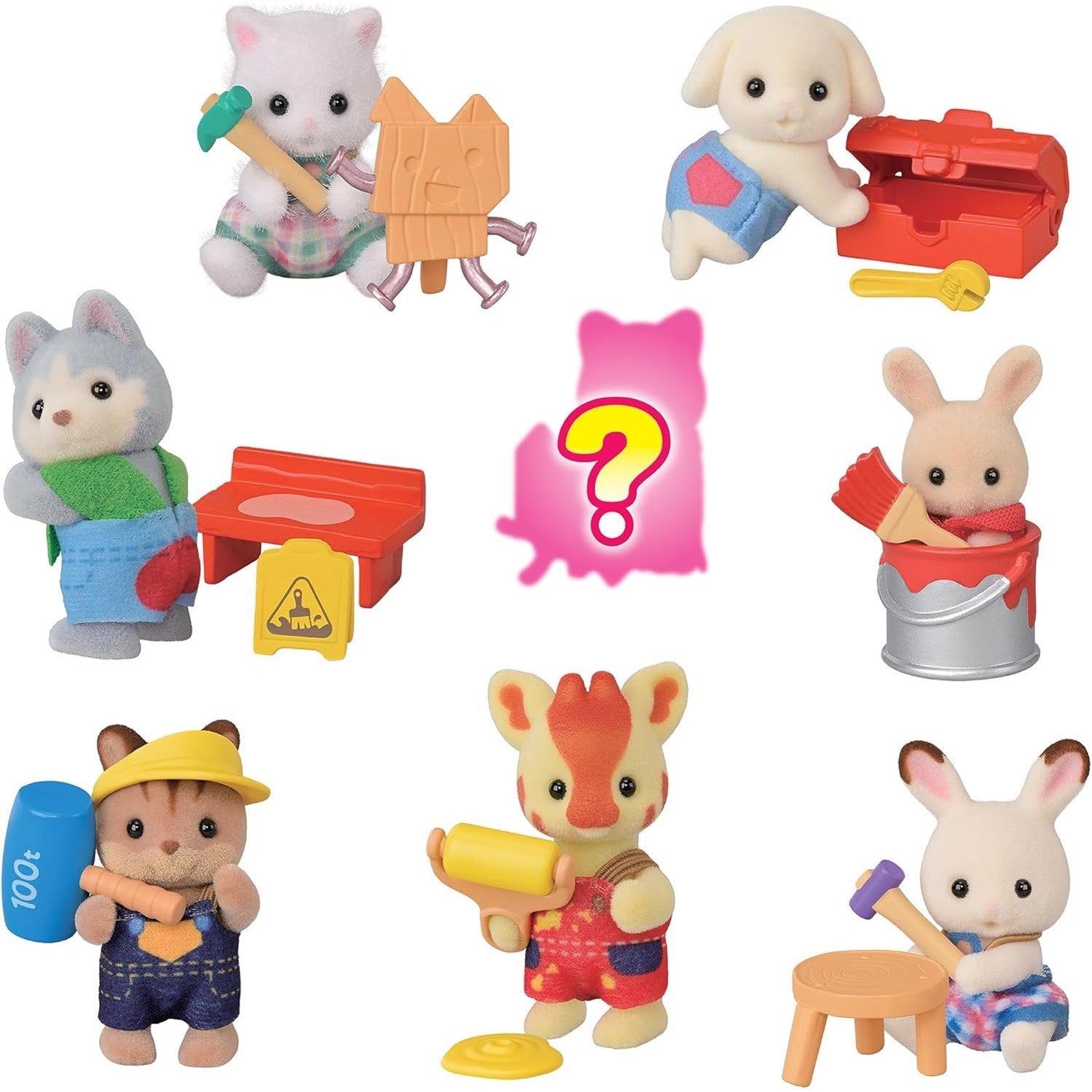 Cute Dollhouse Families