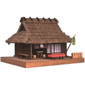 ウッディジョー ミニ建築 No.3 里の茶屋 木製模型