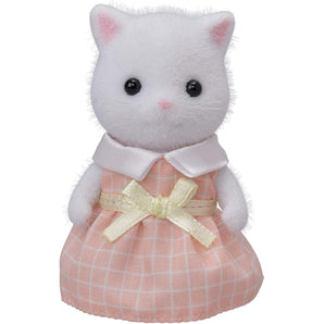 Cute Sylvanian Persian Cat Girl Doll